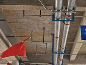 山城管廊支架的安装方法